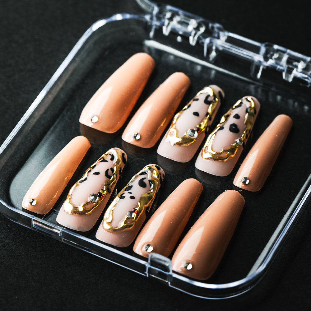 マットアニマルデザイン(オーダーネイルチップ)