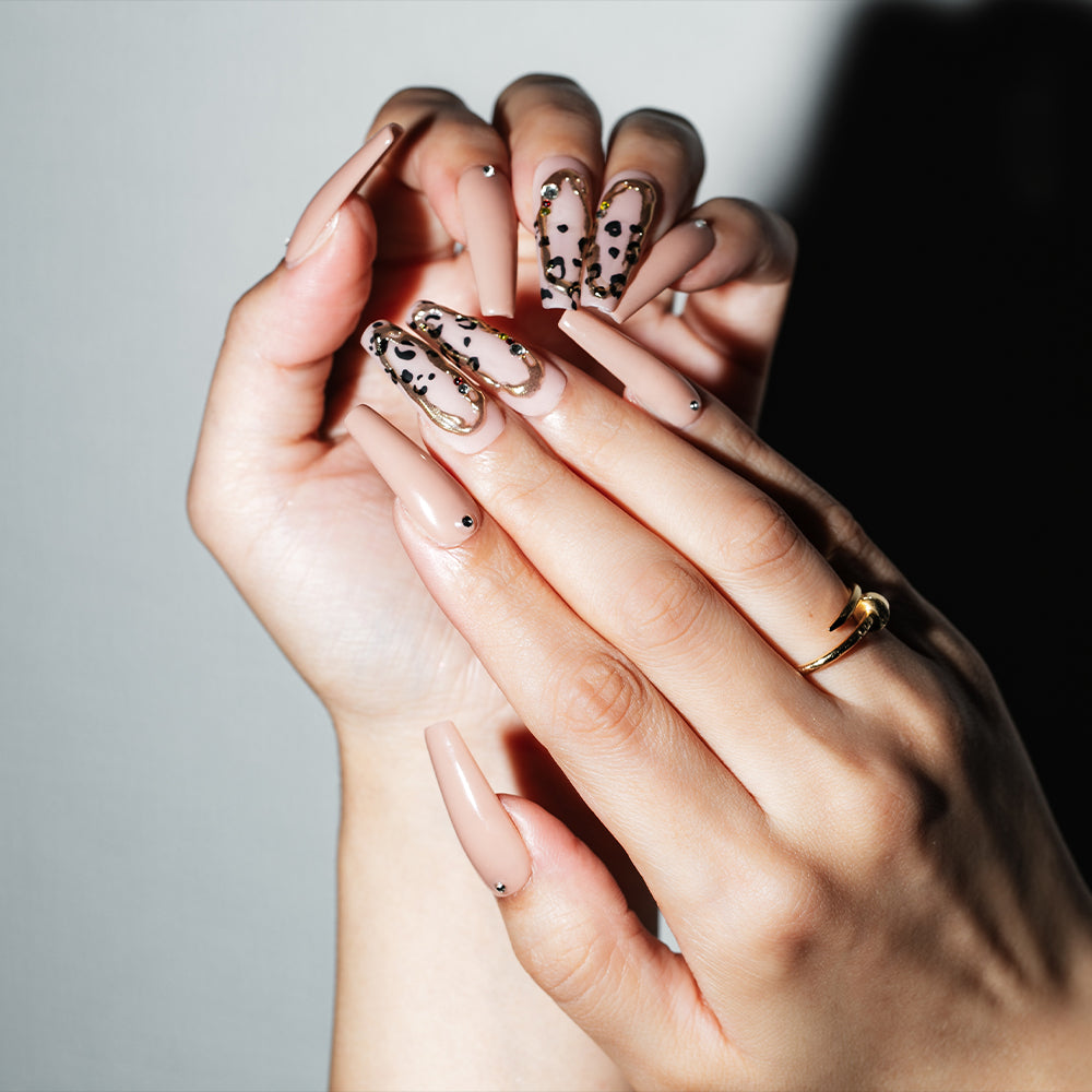 マットアニマルデザイン(オーダーネイルチップ)