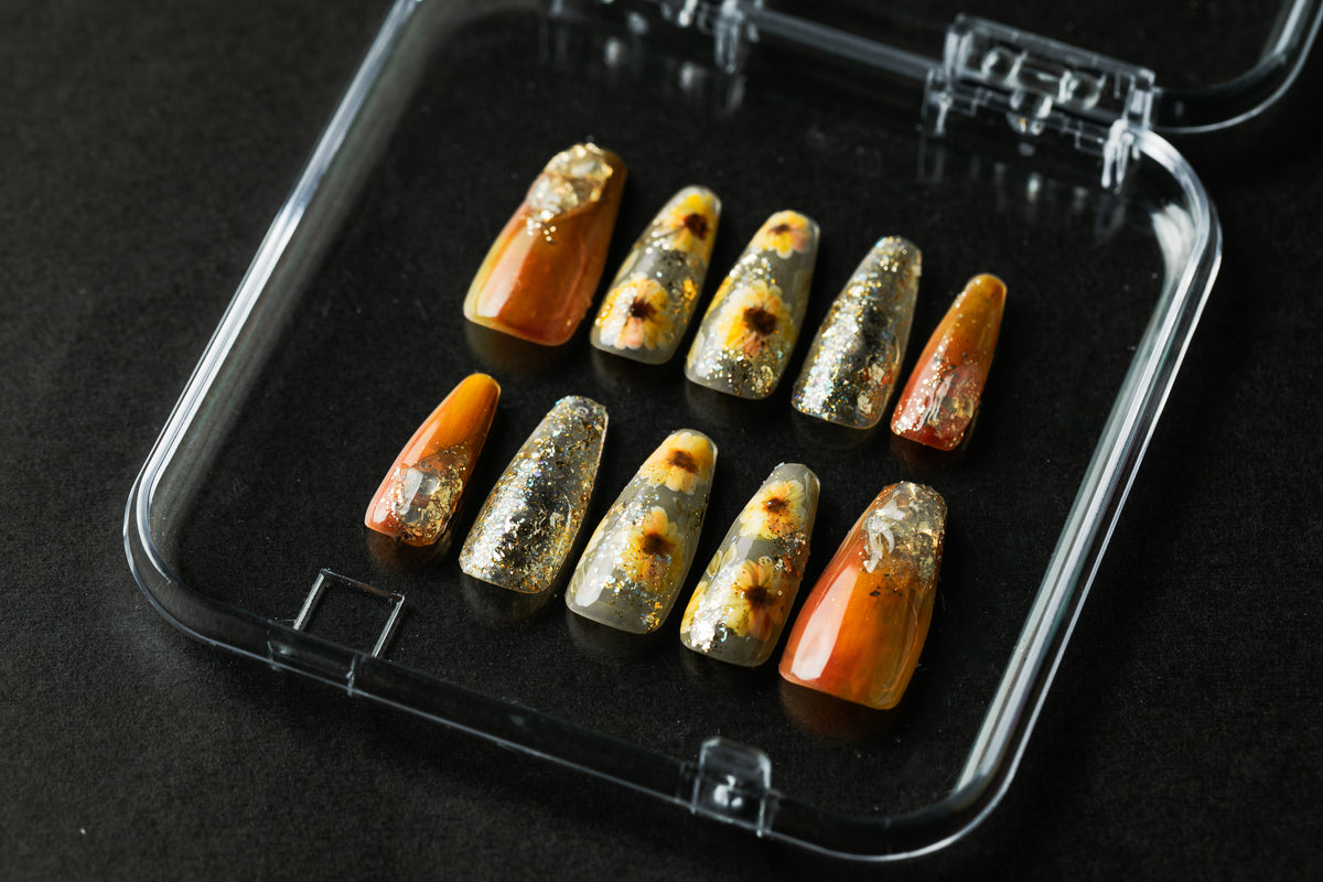 ひまわり×アンバーゴールド