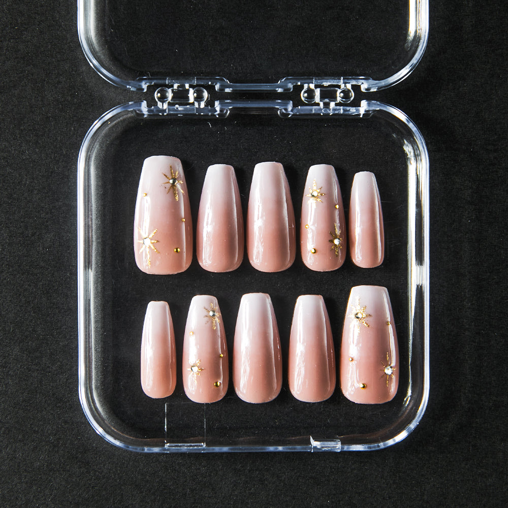 星デザイン（オーダーネイルチップ）