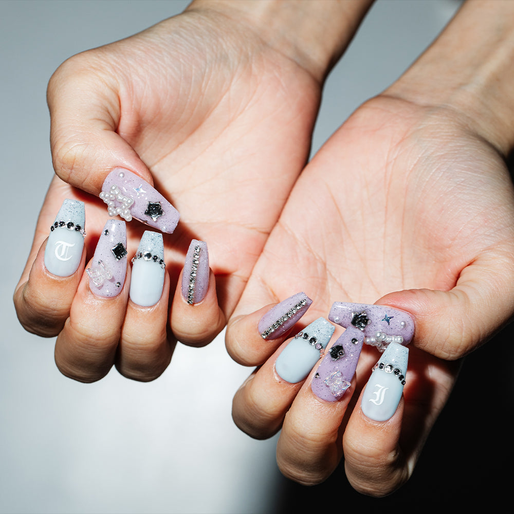 パステルスター（オーダーネイルチップ）