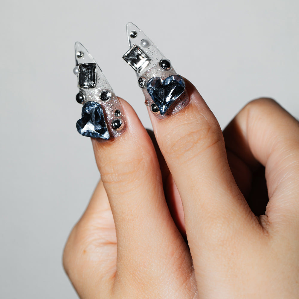 Stiletto Jewelry Gradation (Custom Nail Tips) 